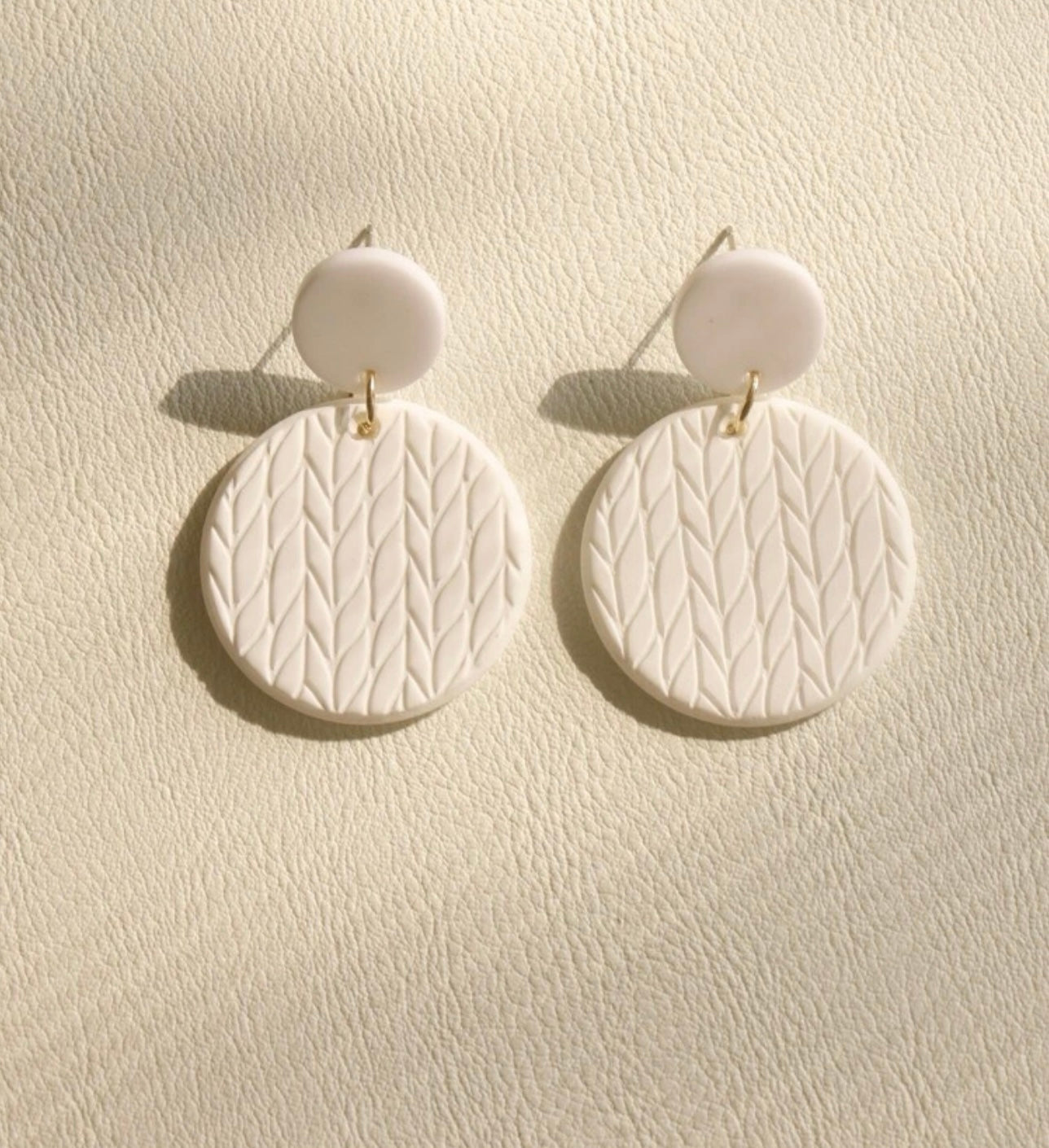 acrylic drop earrings