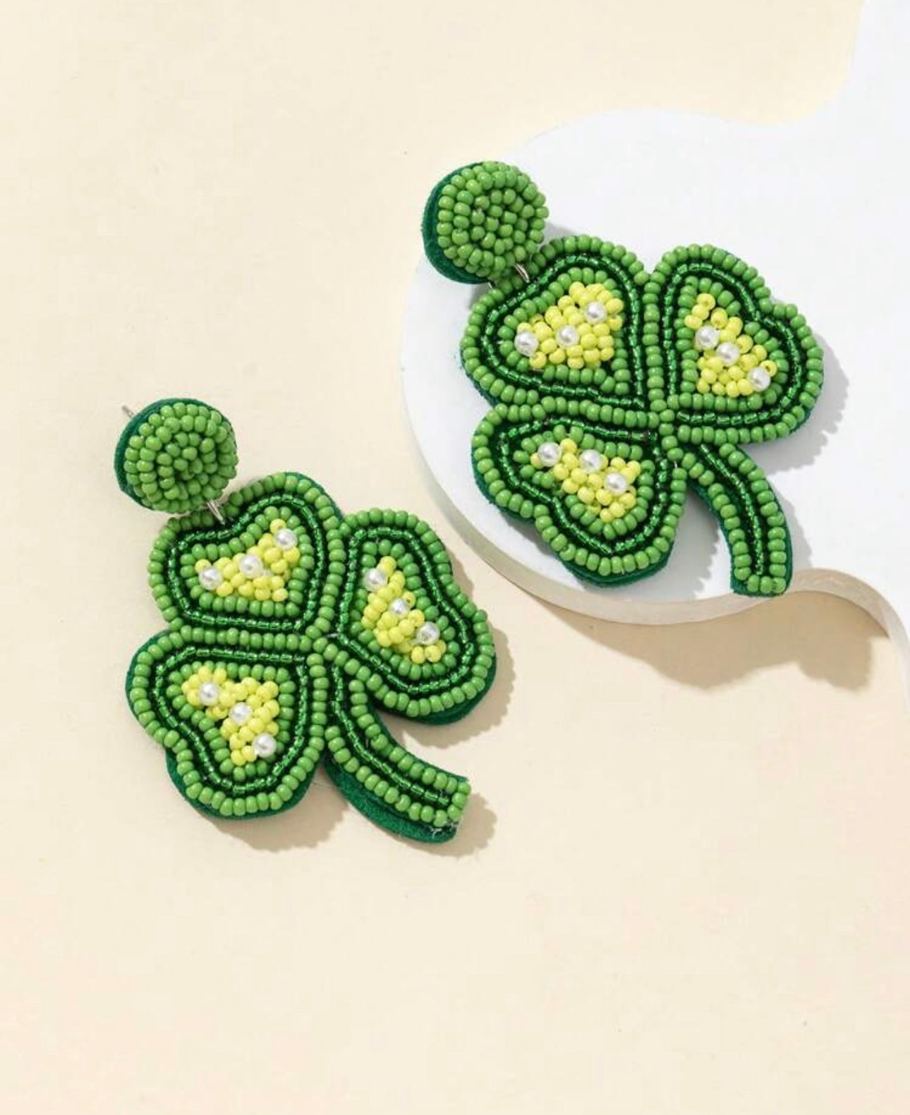 Green St. Patrick's Day Shamrocks