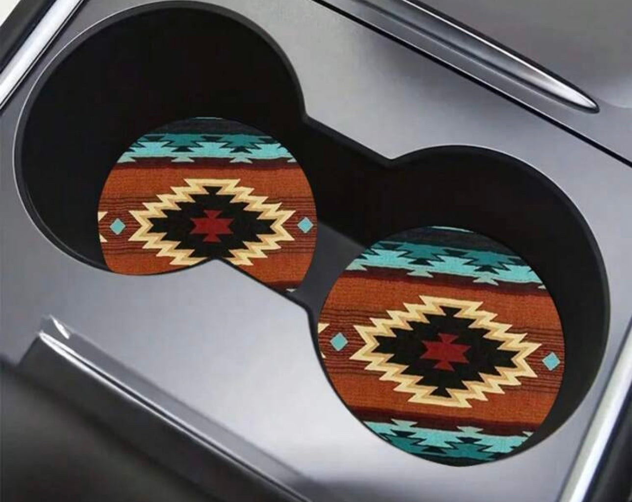 Aztec Car Coasters