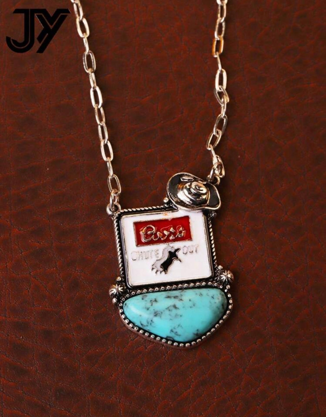 White Coors Necklace and Earring Set