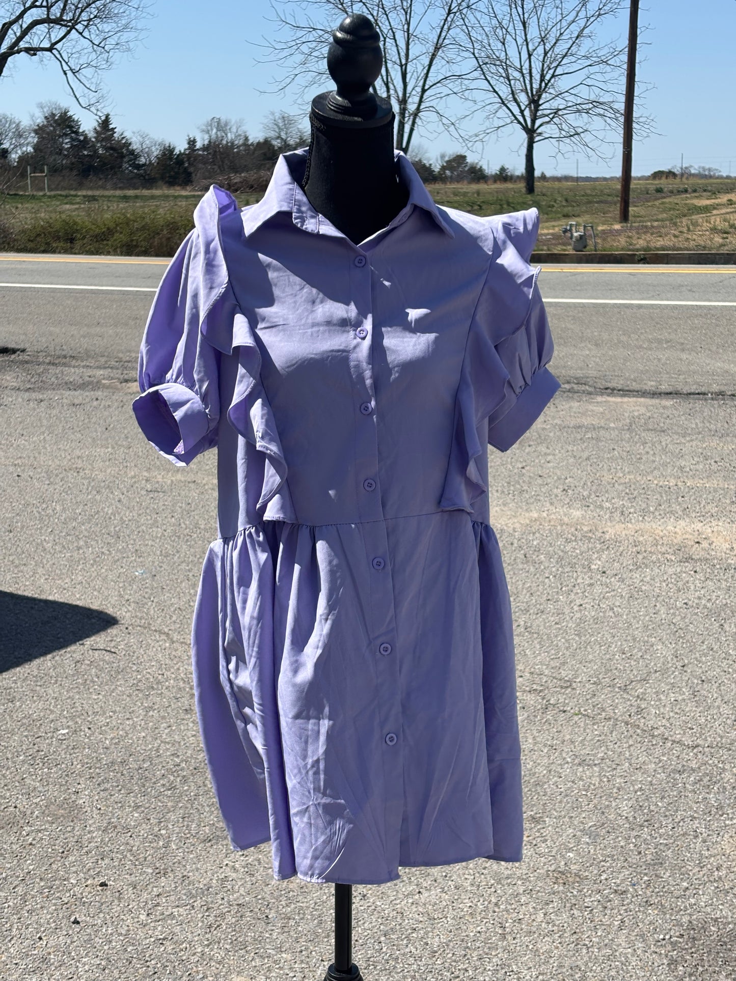 Purple dress