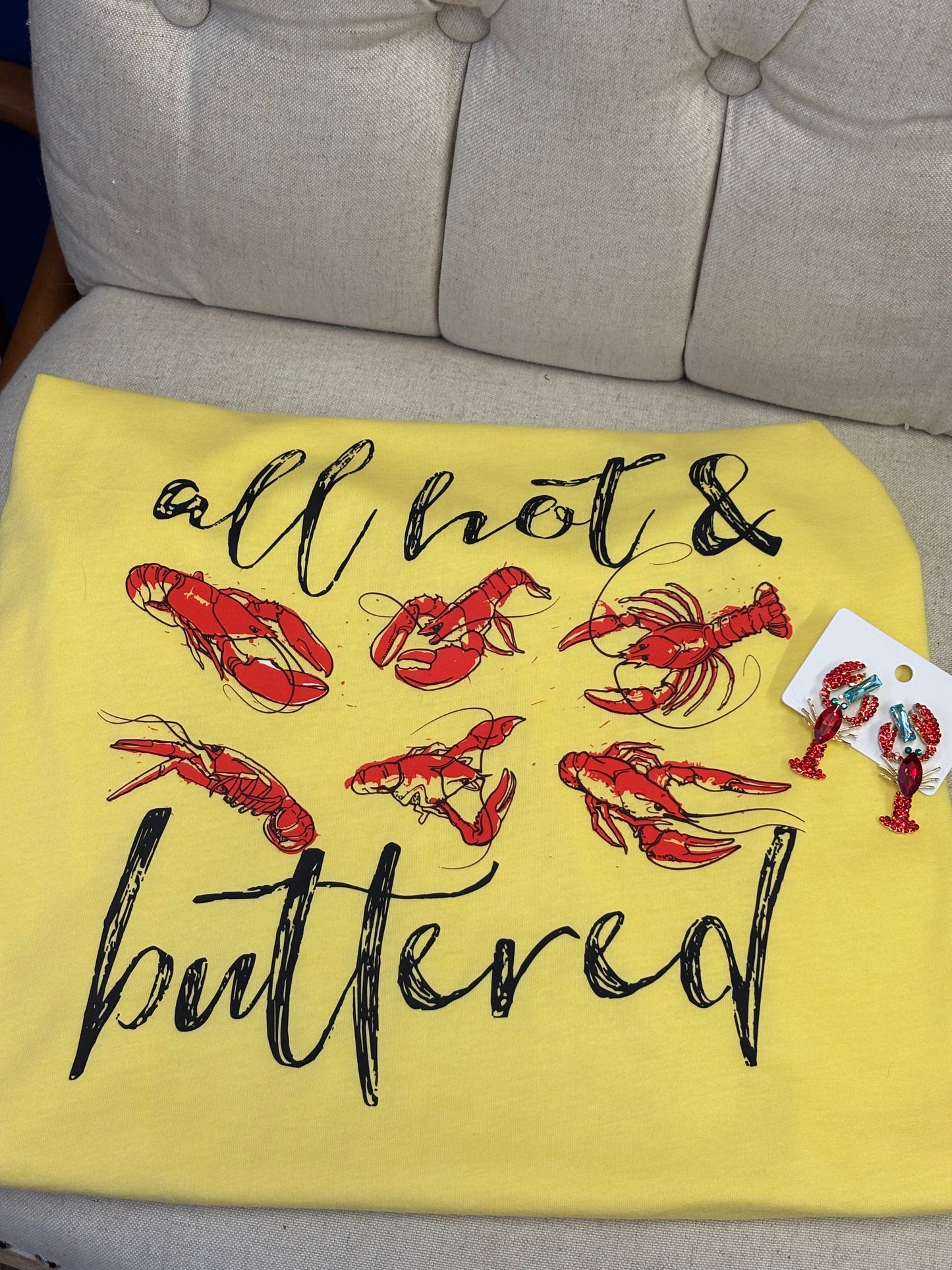 Yellow Crawfish T-Shirt