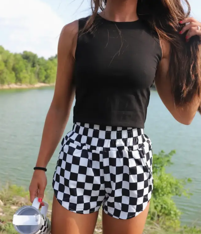 Checkerboard Shorts