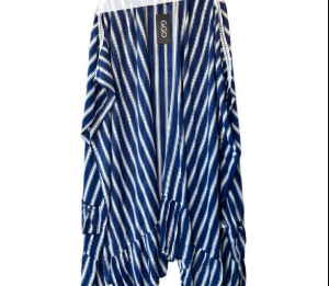 Blue and White Kimono