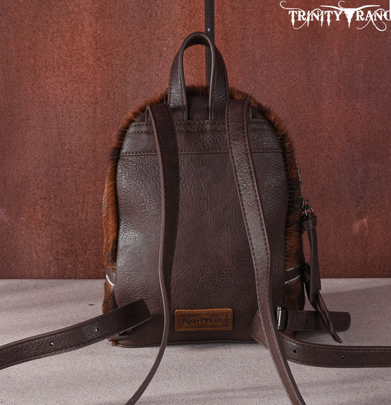 Trinity Ranch Hair-On Cowhide Collection Mini Backpack