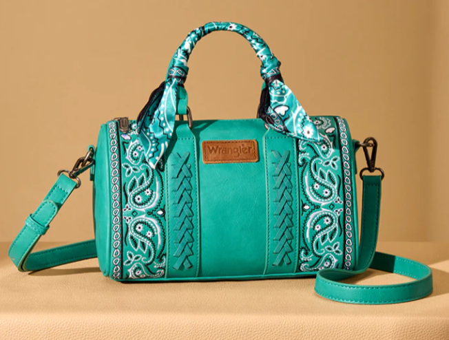 Wrangler Desert Paisley Boston Bag