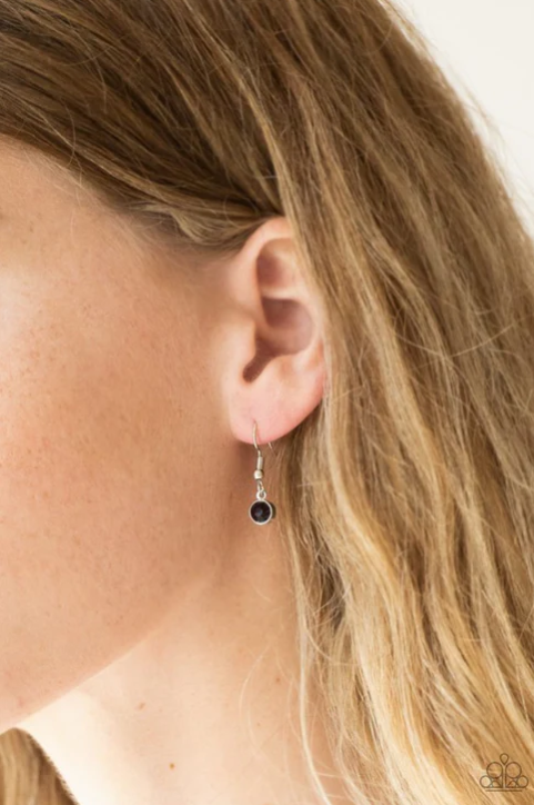 ♥ Chicly Centered - Purple ♥ Necklace