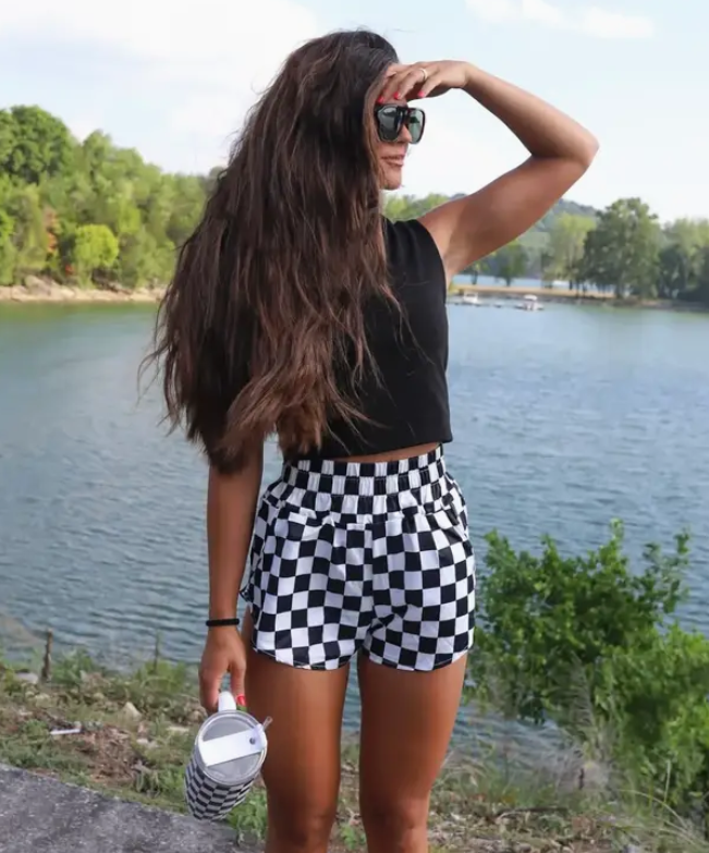 Checkerboard Shorts