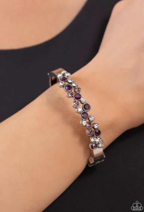 ♥ Big City Bling - Purple ♥ Bracelet