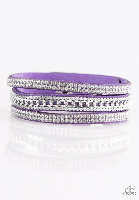 ♥ Unstoppable - Purple ♥ Bracelet