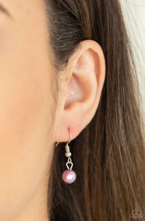 ♥ Teardrop Serenity - Purple ♥ Necklace