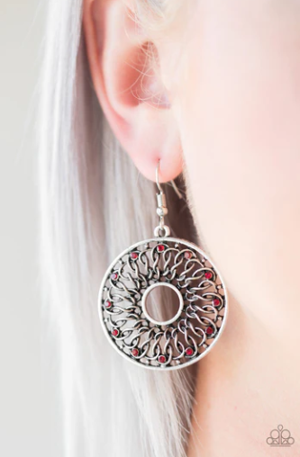 Malibu Musical - Red Earrings