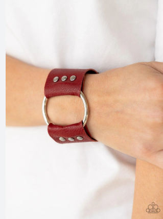 Moto Mayhem Red Bracelet