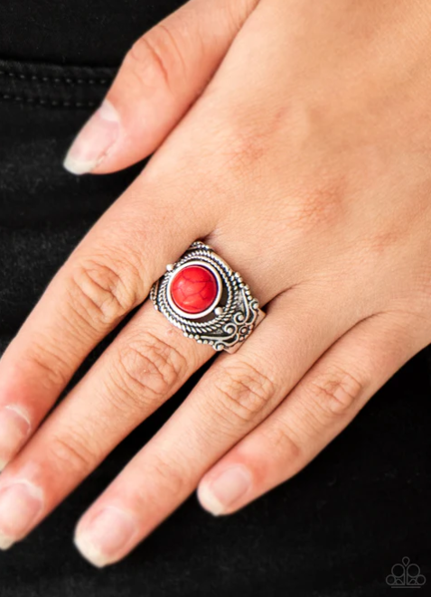 ♥ Stand Your Ground - Red ♥ Ring