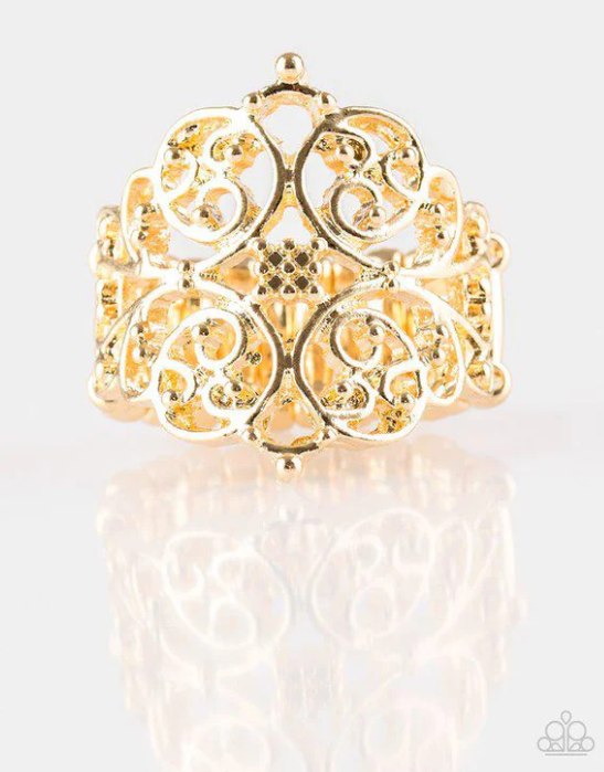 ♥ Victorian Valor - Gold ♥ Ring