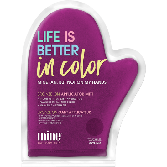 Mine Tan Bronze On Applicator Mitt