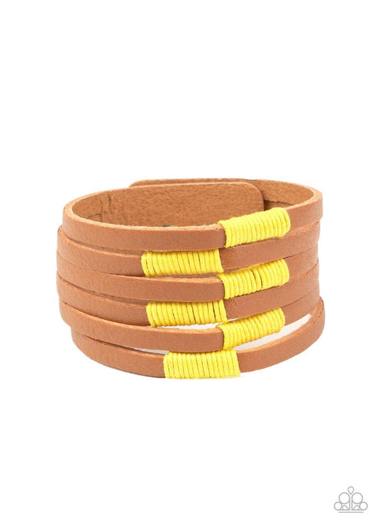 Country Colors Yellow Bracelet
