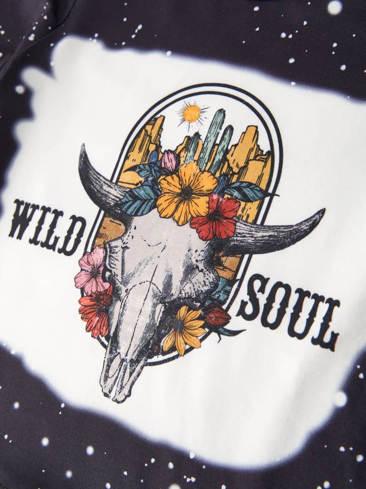 Girls Western Flora Print