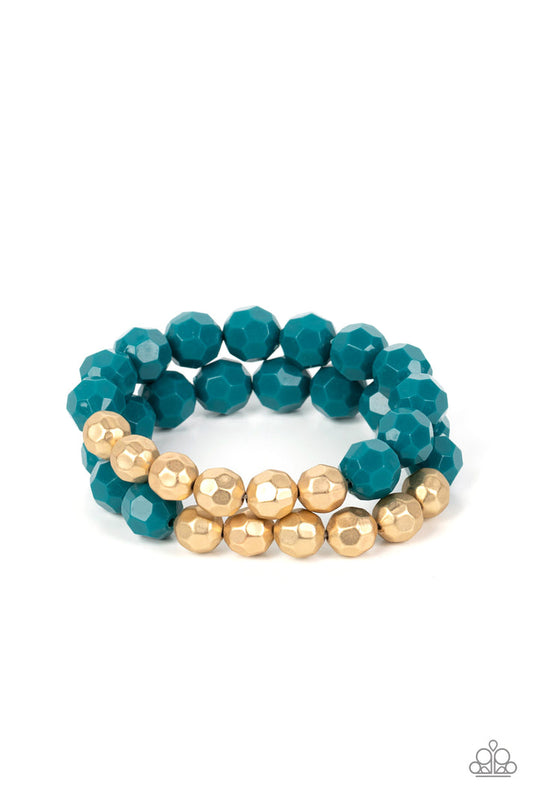 Grecian Glamour Blue Bracelet
