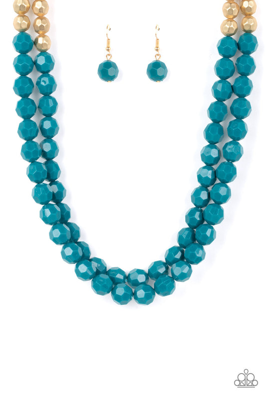 Greco Getaway Blue Necklace