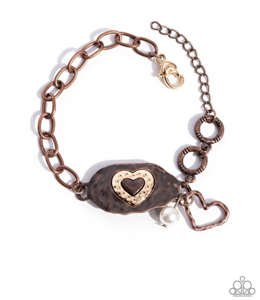 rustic reign copper bracelet