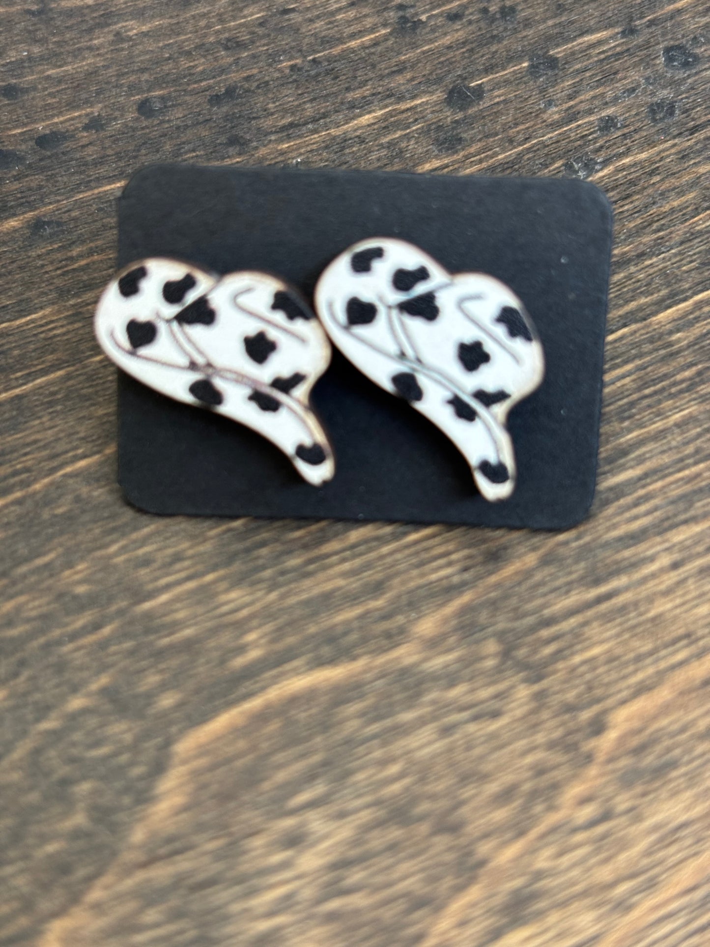 Western Cowboy Hat Post Earrings