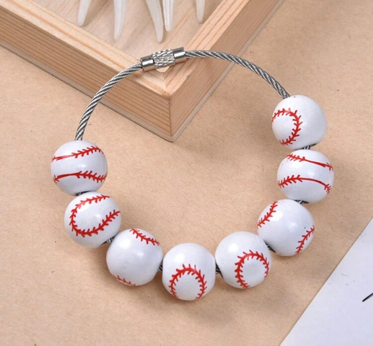 Baseball Key Chain
