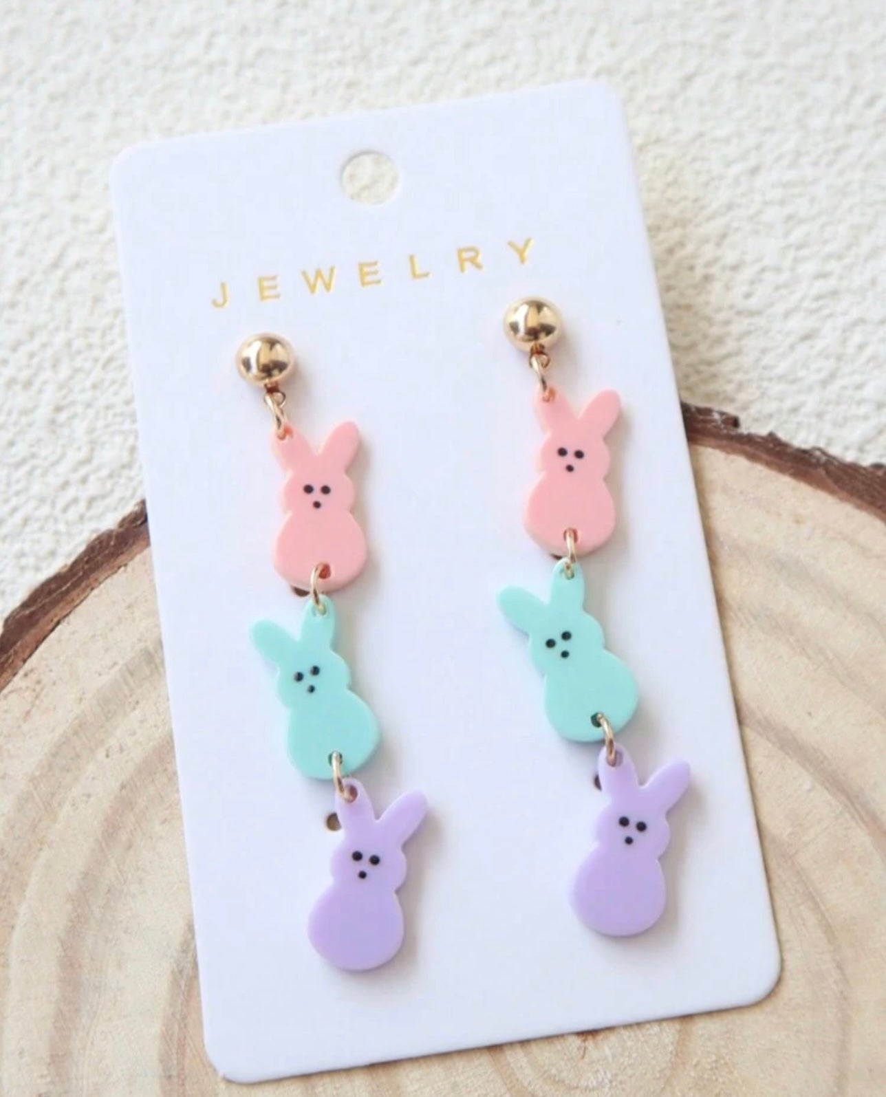 Peep Dangle Earrings