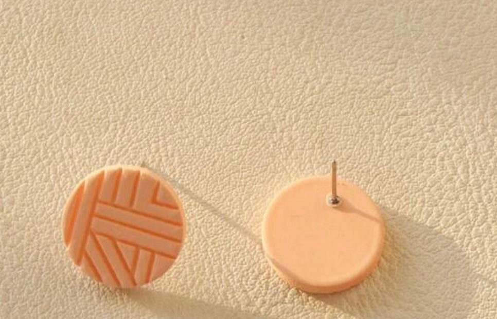 Coral Post Earrings