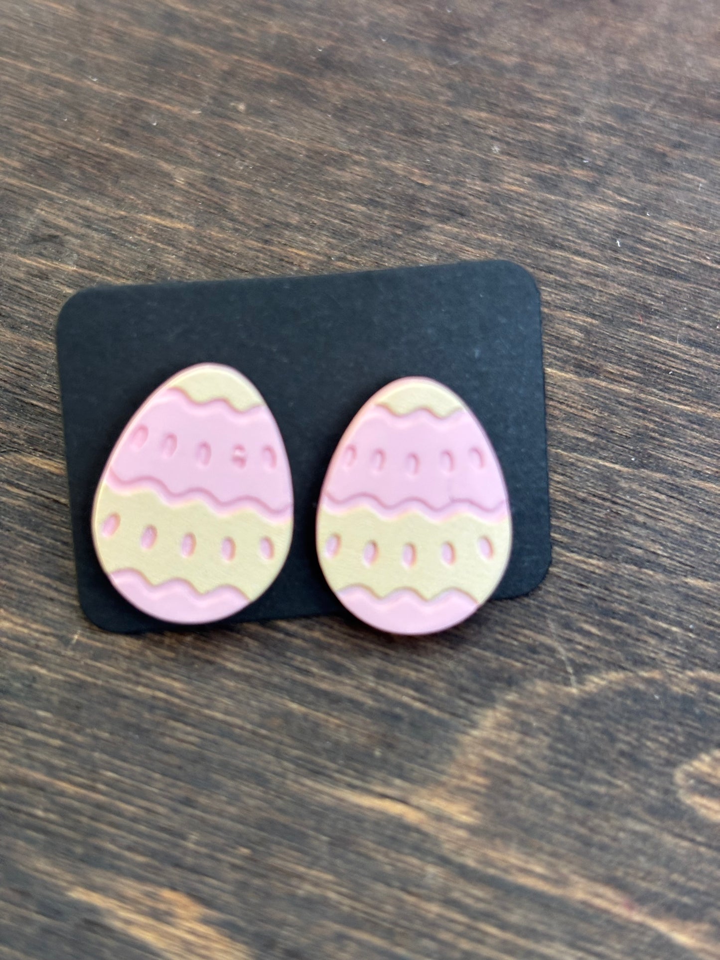 Easter Egg Post Earrings