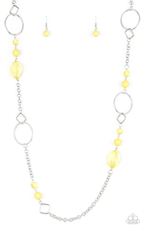 Very Visionary - Yellow ♥ Necklace