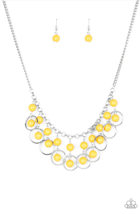 Really Rococo - Yellow ♥ Necklace