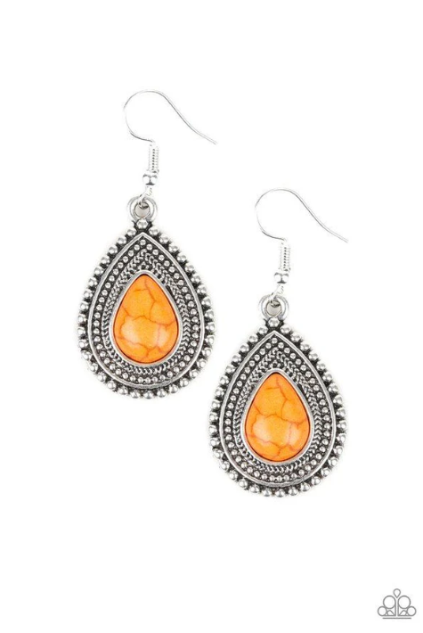 Happy Horizons - Orange ♥ Earrings