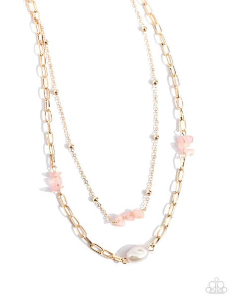 Santa Fe Surprise - Pink Necklace