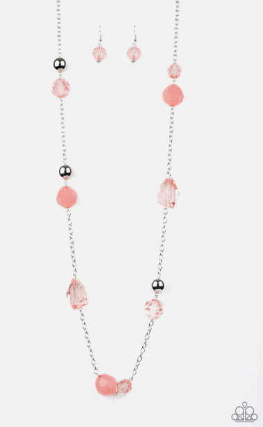 Royal Roller Pink Necklace