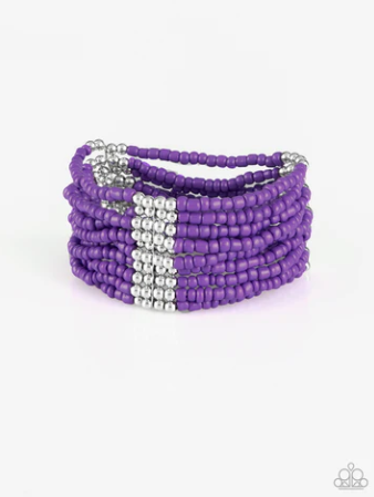 Outback Odyssey - Purple Bracelet