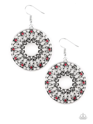 Malibu Musical - Red Earrings