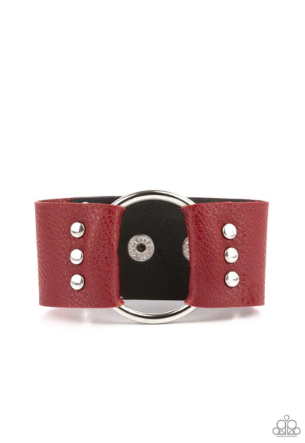 Moto Mayhem Red Bracelet