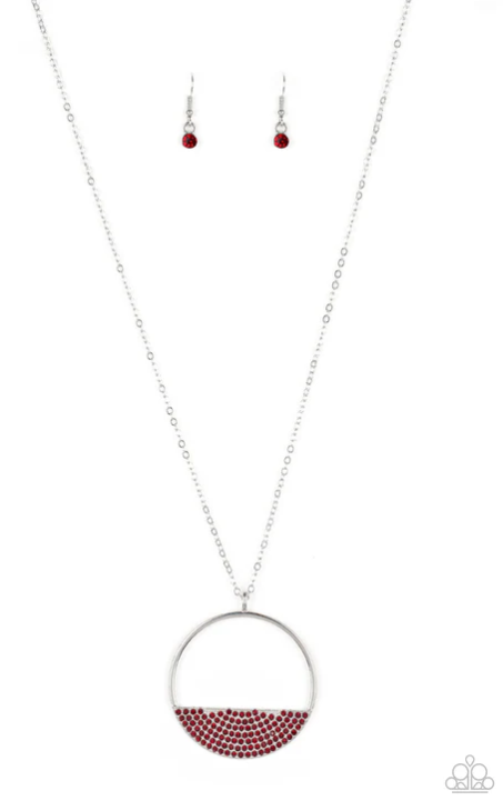 ♥ Bet Your Bottom Dollar - Red ♥ Necklace