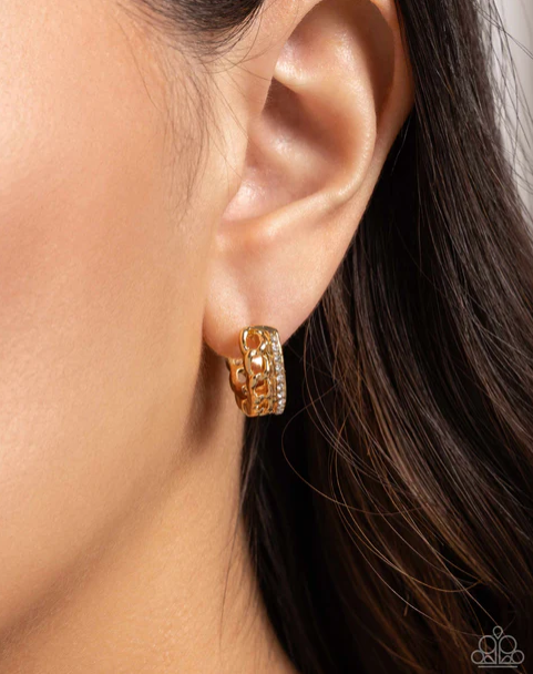 ♥ Lethal Layers - Gold ♥ Earrings