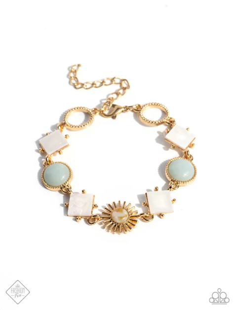 Sunburst Splendor - Gold Bracelet
