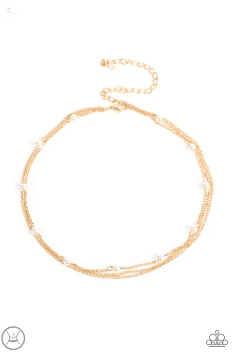♥ Daintily Dapper - Gold ♥ Necklace