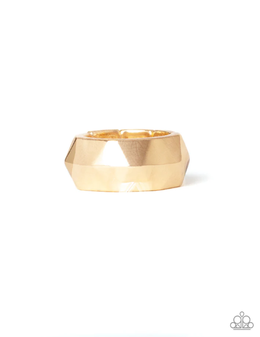 Industrial Mechanic - gold - Men's ring