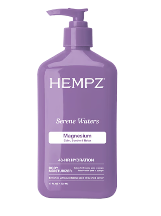 Hempz Serene Waters Body Moisturizer w Magnesium 17 oz.