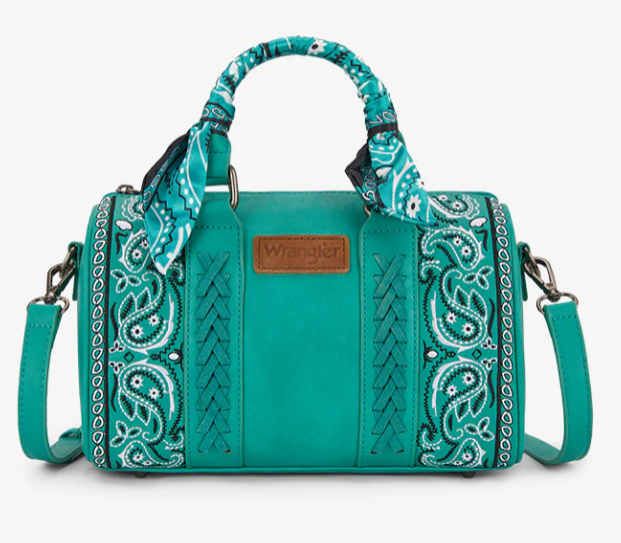 Wrangler Desert Paisley Boston Bag