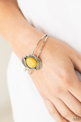 Living Off The BANDLANDS - Yellow Bracelet