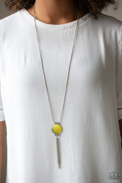 Happy As Can BEAM - Yellow Moonstone Necklace