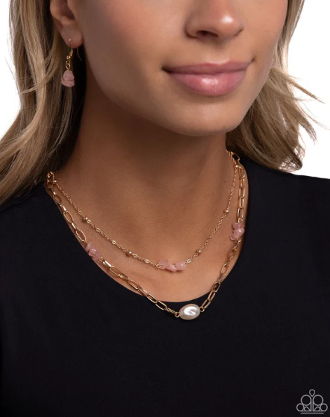 Santa Fe Surprise - Pink Necklace