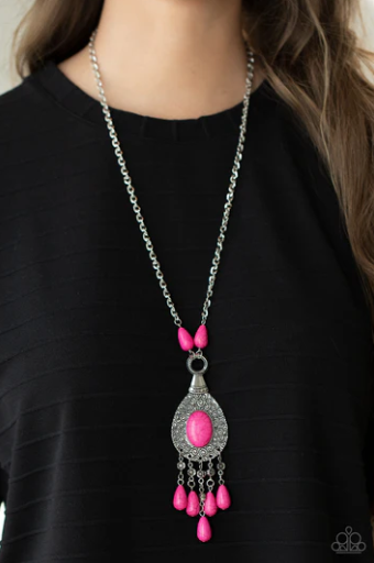 Cowgirl Couture - Pink Necklace