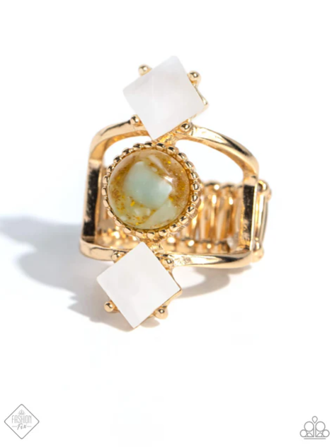 ♥ Sunbeam Showcase - Gold ♥ Ring